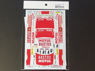 画像1: STUDIO27【DC-754C】1/24 BMW M3　GrA 'BASTOS'ツールドコルス仕様　1989