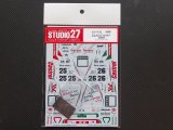 STUDIO27【DC-781】1/24 ALFA ROMEO 155V6 TI DTM 1994 Engstler #25 #26