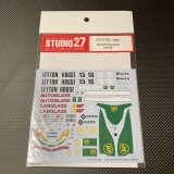 STUDIO27【DC-783】1/20 CG901B 1990 Decal（Ｔ社対応）
