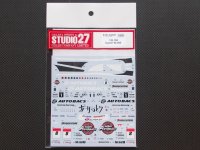 STUDIO27【DC-827】1/24 NSX スーパーGT #8 2009 DECAL