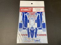 STUDIO27【DC-866B】1/20 FW13B 1990 Decal（Ｔ社対応）