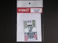 STUDIO27【DC-874】1/24 ALPINE A110 MONTE 1972/73 Decal