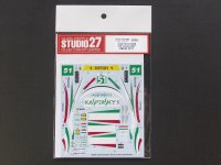 STUDIO27【DC-890】1/24 フェラーリ458"AF Corse#51"LM24h'2011 decal
