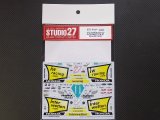 STUDIO27【DC-922】1/12 RC212V INTERWETTEN ＃7 MotoGP 2011 DECAL