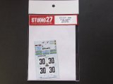 STUDIO27【DC-923】1/24 DE TOMASO #30 LM1972 DECAL （F社対応）