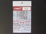 STUDIO27【DC-931】1/24 FORD GT #44 FIA-GT1 2009 DECAL （simil-r社対応）