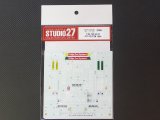 STUDIO27【DC-932C】1/24 ALFA ROMEO 155V6TI #11/12 DTM 1994 decal