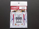 STUDIO27【DC-972】1/24 MP4/12C "Lapidus"#62 BLANCPAIN 2012 Decal（F社対応）