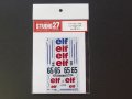STUDIO27【DC-981】1/24 PORSCHE 934"elf"#65 'LM1976 Decal（T社対応）