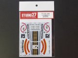 STUDIO27【DC-983】1/24 PORSCHE 934"Lubrifilm"#82 'LM1979 Decal（T社対応）