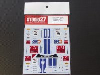 STUDIO27【DC-998】【プランC】1/24 FORD GT1 FIA-GT 2012 DECAL （simil-r社対応）