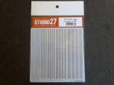 STUDIO27【FP-0030】Line Decal(Silver)