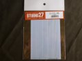 STUDIO27【FP-0037】Extremely thin Line Decal(silver)