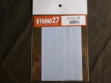 STUDIO27【FP-0037】Extremely thin Line Decal(silver)
