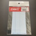 STUDIO27【FP-0044】Line decal : White[1mm,2mm,3mm]