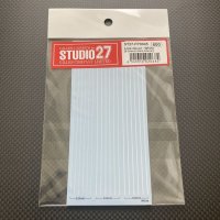 STUDIO27【FP-0045】Line decal : White[0.2mm,0.4mm,0.6mm]