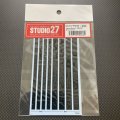 STUDIO27【FP-0046】Line decal : Black[5mm,8mm]