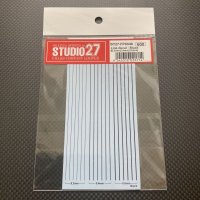 STUDIO27【FP-0048】Line decal : Black[0.2mm,0.4mm,0.6mm]