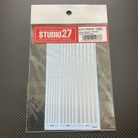 STUDIO27【FP-0050】Line decal : Silver[1mm,2mm,3mm]