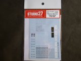STUDIO27【FP-24200】1/24 Car Number Decal 中国/四国