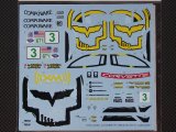 STUDIO27【SDCC-2403】1/24 CORVETTE C6R "Bad boy VETTE LAGUNASECA"#3 ALMS 2007(スタジオ対応)