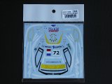STUDIO27【SDCC-2406】1/24 CORVETTE C6R #72 LM2007スペアデカール(スタジオ対応)