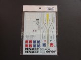 STUDIO27【SDF-2009C】1/20 RE40 - Spare Decal(スタジオ対応)