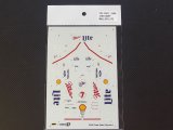 STUDIO27【SDF-2063F】1/20 CART MILLER LITE - Spare Decal