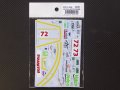 STUDIO27【SDCC-2408】1/24 CORVETTE C6R #72/73 LM2008スペアデカール(スタジオ対応)