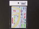 STUDIO27【SDCC-2408】1/24 CORVETTE C6R #72/73 LM2008スペアデカール(スタジオ対応)