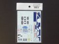 STUDIO27【SDFD-43024C】1/43 956 R 00000 ns 1983(Short tail) スペアーデカール(スタジオ対応)