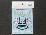 STUDIO27【SDFR-2428】1/24 430GT #61&62　"Risi competizione" ALMS 2007スペアーデカール(スタジオ対応)