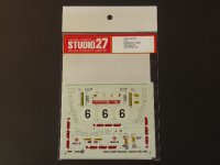 STUDIO27【DC-287】1/24 フェラーリ512BB"BUDWEISER"デイトナ'82