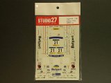 STUDIO27【DC-404】1/24 スバルインプレッサ WRC"BURGARI"カタロニア'00