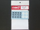 STUDIO27【DC-765】1/24 250TR　LM　sebring 1958