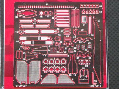 画像2: STUDIO27【FP-20105】1/20 F2012 Upgrade PARTS （F社対応）