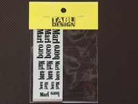 TABU DESIGN【TABU-20009】1/20 MP4/3 1987　マルチメディアキット対応オプションデカール
