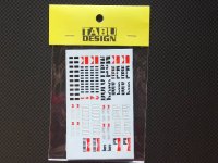 TABU DESIGN【TABU-20023】1/20 FERRARI　F310　オプションデカール（STUDIO２７社対応）