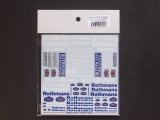 TABU DESIGN【00006】1/20(推奨)オプションデカールアソートTYPE R Size L 汎用 Decal