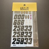 TABU DESIGN【12053】1/12 72D 1972 Option Decal (T社対応）