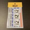 TABU DESIGN【TABU-12093】1/12 003 1971 / 003 Monaco 1971 Option DECAL（T社対応）