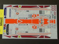 TABU DESIGN【24040】1/24 Mclaren F1-GTR"Gulf"#1/#2/#3 FIA-GT 1997 Decal(F社対応)