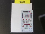 TABU DESIGN【24058】1/24 Mclaren F1-GTR"Purpose"#21 Fuji 1000km 1999 Decal(F社対応)