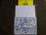 TABU DESIGN【24079】1/24 Legacy RS #11 Sweden 1992 Decal(H社対応)