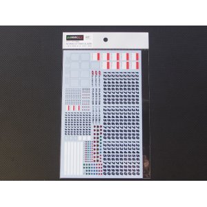 画像: BARACCA【SGTD-001】1/24 SUPERGT 500 CLASS CAR NUMBER DECAL【2005‐2012】