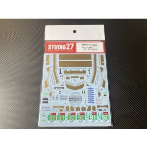 画像: STUDIO27【DC-1257】1/24 911 RSR #91/#92 LM 2019 decal（Nu社対応）