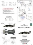 画像9: Model Factory Hiro【K-262】1/20 98T SPANISH Engineless kit【１月数量限定再生産商品】