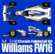 画像2:  Model Factory Hiro 【K-495】1/12 Williams FW16 VerA  Fulldetail Kit