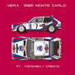 画像2: Model Factory Hiro 【K-544】1/24 DELTA S4 WRC Rｄ1 1986 Monte-Carlo　VerA  Fulldetail Kiｔ