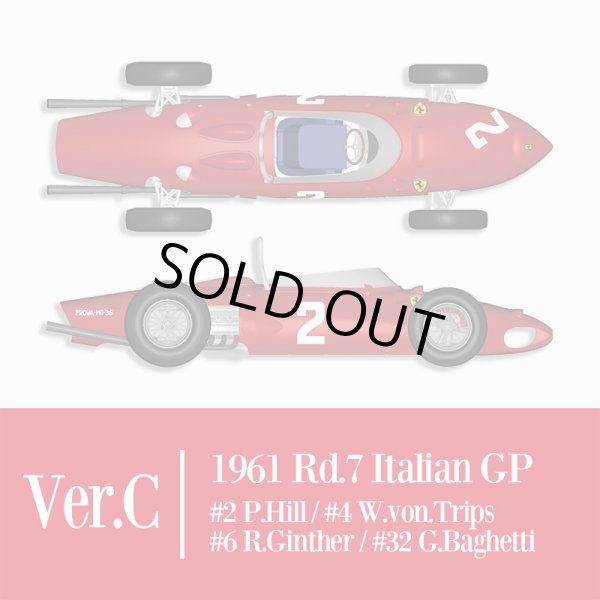 画像2: Model Factory Hiro 【K-644】1/12 FERRARI 156  VerC  Fulldetail Kit